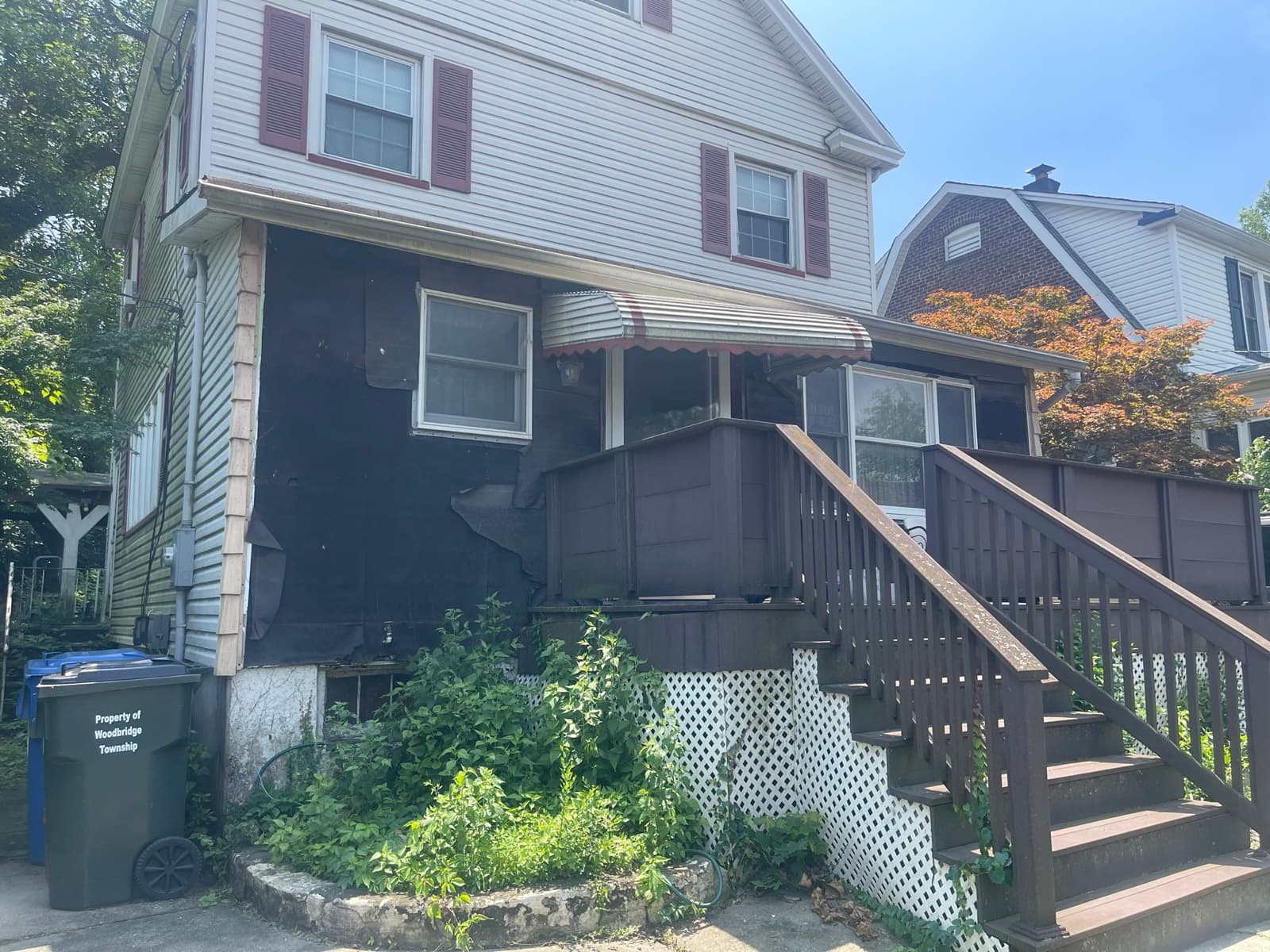 New Jersey two-family home roof handled by Zubar Roofing.